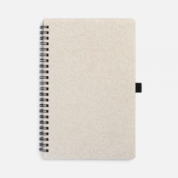 Блокнот на спирали Intrigo, белый