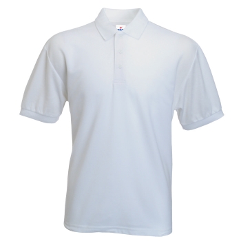 Поло "Mister Style" -170 г/м2, 100% хлопок, белый_S