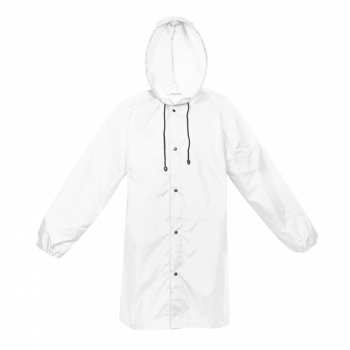 Дождевик на кнопках 301, Белый,  (10)  (44/XS)