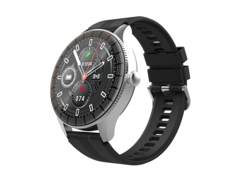 Умные часы HIPER IoT Watch GTR, черный/голубой Умные часы HIPER IoT Watch GTR, черный/голубой