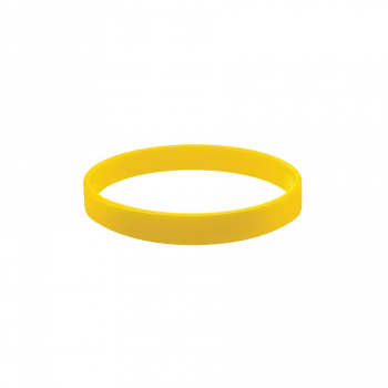 Браслет силиконовый PROMO,  D7см,  желтый