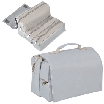 Несессер для путешествий "Handy", серый, 62х20 см, полиэстер