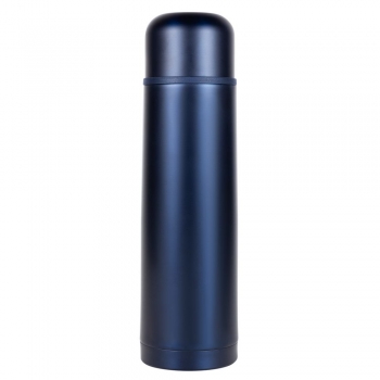 Термос Relaxika 1000, темно-синий
