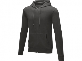 Мужская толстовка на молнии Theron, storm grey Мужская толстовка на молнии Theron, storm grey