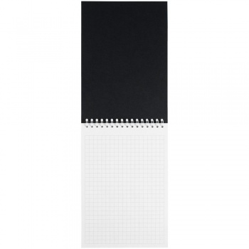 Блокнот Dali в клетку, черный