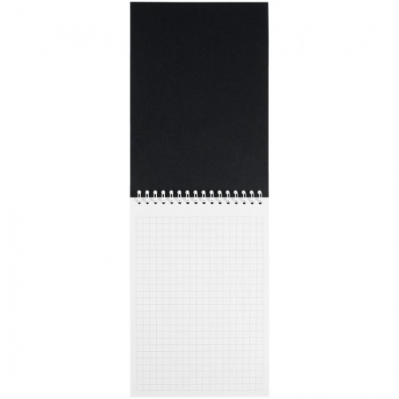 Блокнот Dali в клетку, черный