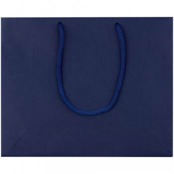 Пакет бумажный Porta S, горизонтальный, благородный синий