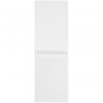 Блокнот Dali Mini в клетку, белый