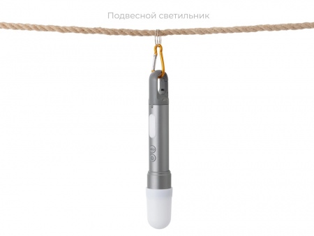 Фонарь аккумуляторный с регулируемым фокусом "Vortez", 9 режимов, 650 Лм