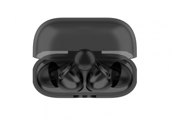 Наушники беспроводные TWS «Clarity» с шумоподавлением ENC, черный