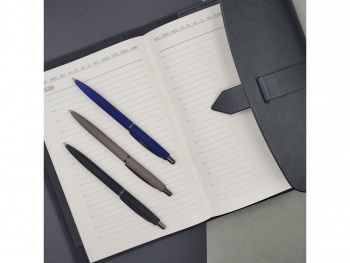 Ручка металлическая шариковая "San Remo", софт-тач, 1.0 мм, синий