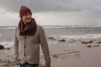 Шапка Brugge Even, серый меланж