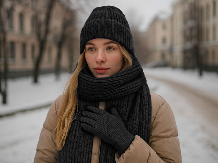 Подарочный набор  «Nordend», черный