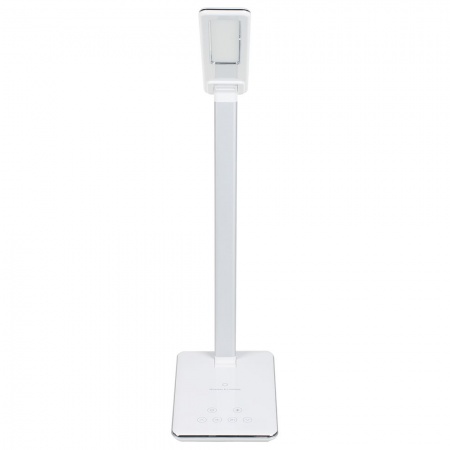 Настольная лампа с беспроводной зарядкой Power Spot, белая