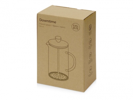 Френч пресс Downtime с деревянной крышкой, 350мл
