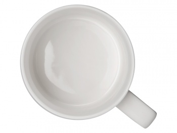 Кружка "Kerry", 410 мл, белый, с квадратной ручкой