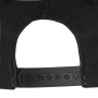 Бейсболка Unit Snapback с прямым козырьком, черная
