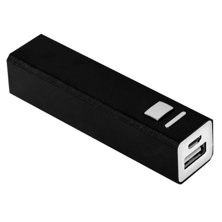 Универсальный аккумулятор "Thazer" (2200mAh), черный, 9,4х2,2х2,2 см,металл, шт