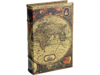 Набор: портмоне, часы карманные на подставке, нож для бумаг «Фрегат»