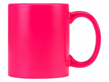 Кружка «Марго» 320мл, неоновый розовый (Р)