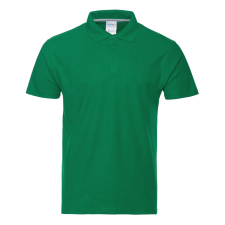 Рубашка поло унисекс STAN хлопок/полиэстер 185, 104, Зелёный,  (30)  (68-70/7XL)