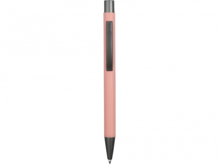 Ручка металлическая soft-touch шариковая «Tender», пыльно-розовый