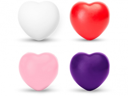 Антистресс BIKU в форме сердца, фиолетовый