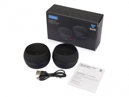 Портативные стереоколонки "Tunes" Evolt