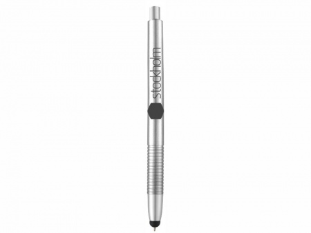 Ручка-стилус шариковая "Giza", серебристый