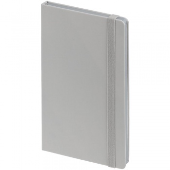 Блокнот Shall, в линейку, серый