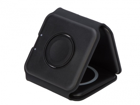 Беспроводное зарядное устройство 3-в-1 «Road», 15 Вт, черный