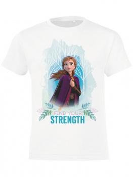 Футболка детская Find Your Strength, белая