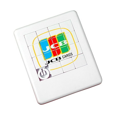Игра  "Пятнашки" 16+, 9х7,6х0,6 см, пластик, тампопечать
