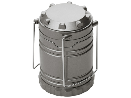 Туристический фонарь с эффектом пламени «Beacon», серый