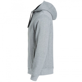 Толстовка мужская Classic Hoody Full Zip, меланж _S, 85% хлопок, 15% вискоза, 300 грм2 Толстовка мужская Classic Hoody Full Zip, меланж _S, 85% хлопок, 15% вискоза, 300 грм2