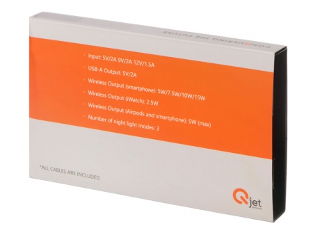 Беспроводная зарядная станция 3-в-1 «MajestIQ», 15 Вт (Р)