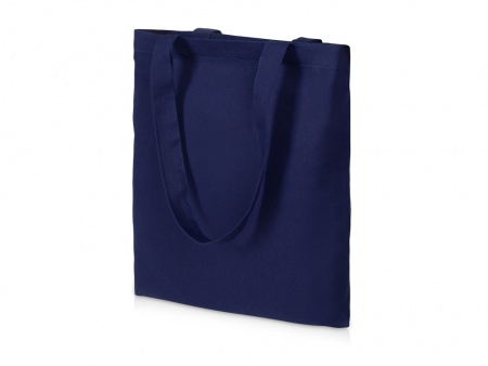 Сумка "Element" из хлопка для покупок, 180 г, темно-синий