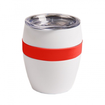 Подарочный набор SURE: наушники, зарядное устройство, термокружка, украшение,  коробка, стружка