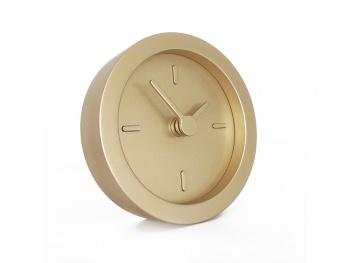 Часы настольные "Sarah" XXS, золотистые