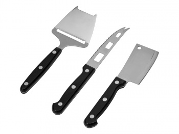 Набор для сыра с приборами "Fabrizio", черный (Р)