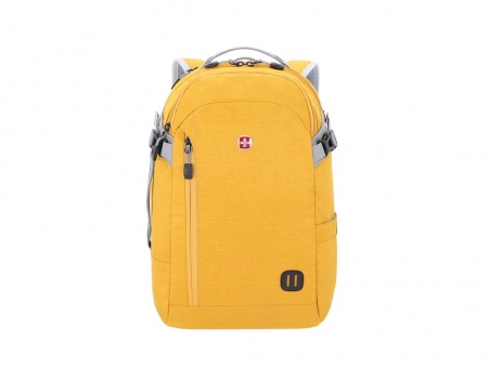 Рюкзак SWISSGEAR 15'', ткань Heather, 31x20x47 см, 29 л, желтый
