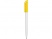 Ручка пластиковая шариковая «Миллениум Color CLP», белый/желтый