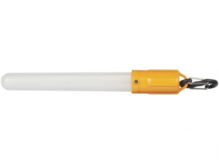 Фонарь Fluo с клипом, желтый
