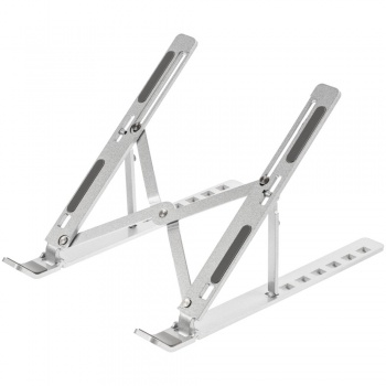 Подставка для ноутбука и планшета Scaffold Light, серебристая