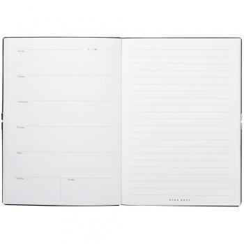 Набор Hugo Boss: еженедельник и ручка, черный