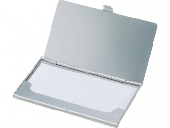 Визитница "Singapore", серебристый (Р)