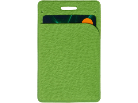 Карман вертикальный с дополнительным отделением "Favor", зеленое яблоко