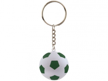 Футбольный брелок Striker, белый/зеленый