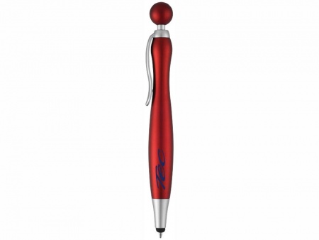 Ручка-стилус шариковая "Naples", красный
