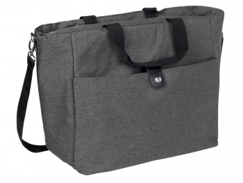 Сумка-холодильник Fabrizio со штопором, серый/черный